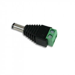 Конектор 12 VDC, захранващ за камери, мъжки - TEKRA RX-BNA002 PWR Male