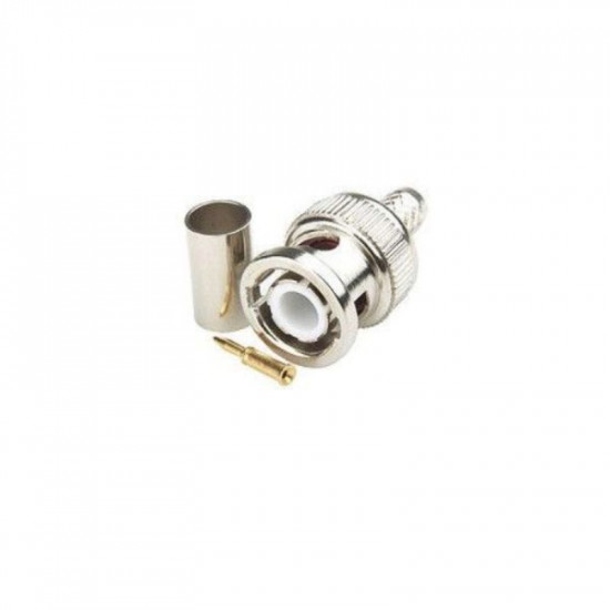 Конектор BNC RG59 за кримпване - TEKRA RX-BNC004 BNC RG59