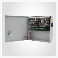 Захранващ блок 12V/10A 9 изхода метална кутия - ANDGOOD SIWD1210-09C
