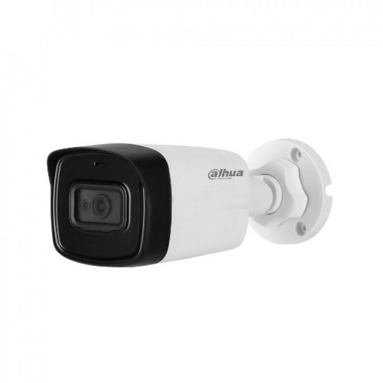 HDCVI Камера 5MP булет 3.6 mm IR-80 микрофон - DAHUA HAC-HFW1500TL-A-0360B