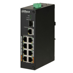 10 портов PoE мрежов комутатор 8xPOE +1xUPLINK + 1xSFP - DAHUA PFS3110-8ET-96-V2