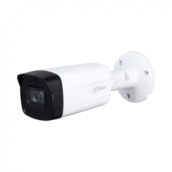 HDCVI Булет камера с микрофон 2MP 3.6 mm IR-80 - DAHUA HAC-HFW1200TH-I8-A-0360B-S6