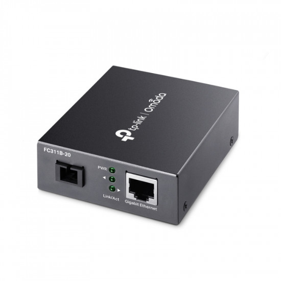 Медиен конвертор, Гигабитов, WDM, Half-Duplex/Full-Duplex, до 20км - Omada by TP-Link PFS3006-4ET-60