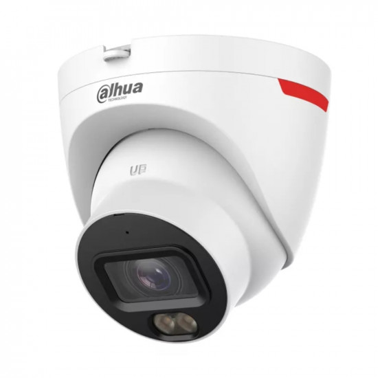 IP Камера 2MP WizColor куполна 2.8 mm warm light до 30 m - DAHUA IPC-HDW2249T-S-LED-0280B-PRO