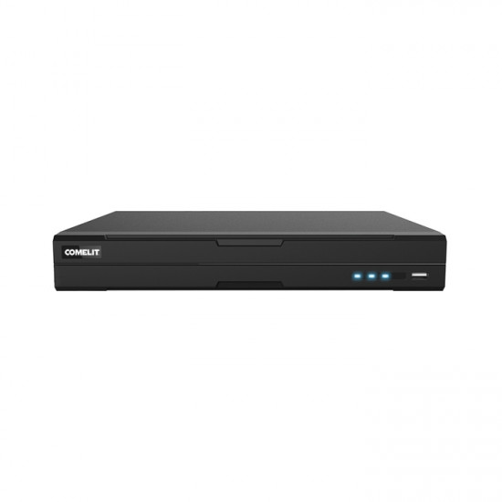 Мрежов видеорекордер (NVR) – 4 канала, PoE, 8 MP, NDAA, без HDD - Comelit NIPNVR004A08PASL