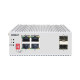 PoE мрежов суич, 4 порта + 2 SFP, гигабитов, DIN монтаж - Comelit IPSWP06N02A