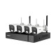 Wi-Fi комплект, NVR, 4 булет IP камери 5 MP, HDD 1 TB - Comelit WIKIT004S05NA