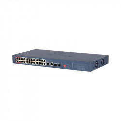 26-Port Cloud Managed Desktop Gigabit Switch with 24-Port PoE - DAHUA CS4226-24ET-375