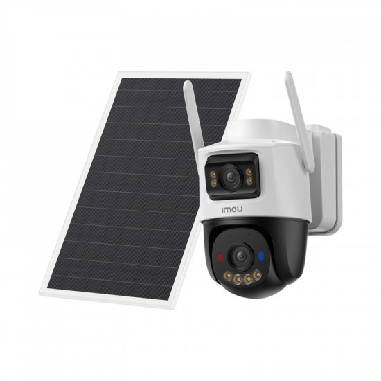 Imou AOV Dual Battery Camera-Kit 10MP, Wi-Fi 2.4GHz + 4G, Dual 5MP+5MP 10000mAh Battery, Solar Panel - IPC-SA70F-10M0T2-EU/FSP008