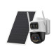 Imou AOV Dual Battery Camera-Kit 10MP, Wi-Fi 2.4GHz + 4G, Dual 5MP+5MP 10000mAh Battery, Solar Panel - IPC-SA70F-10M0T2-EU/FSP008