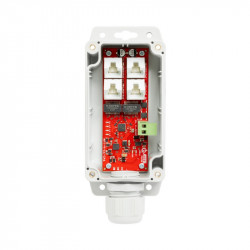 1xPoE IN 3xPoE Out IP68 мрежов суич - ATTE Power APT-4-11-CA1