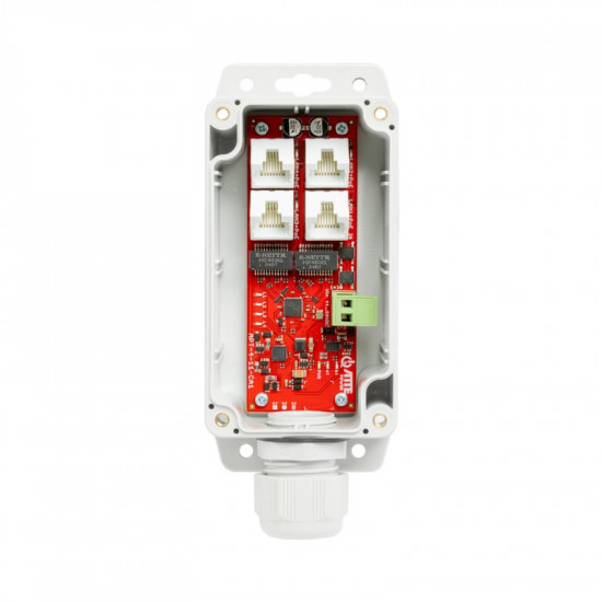 1xPoE IN 3xPoE Out IP68 мрежов суич - ATTE Power APT-4-11-CA1