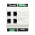 3 PoE порта, 1 UpLink порт - ATTE Power SWPS-4-11-DIN4