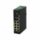 8 портов ePoe мрежов комутатор L2 + 1xSFP - DAHUA LR2110-8ET-120