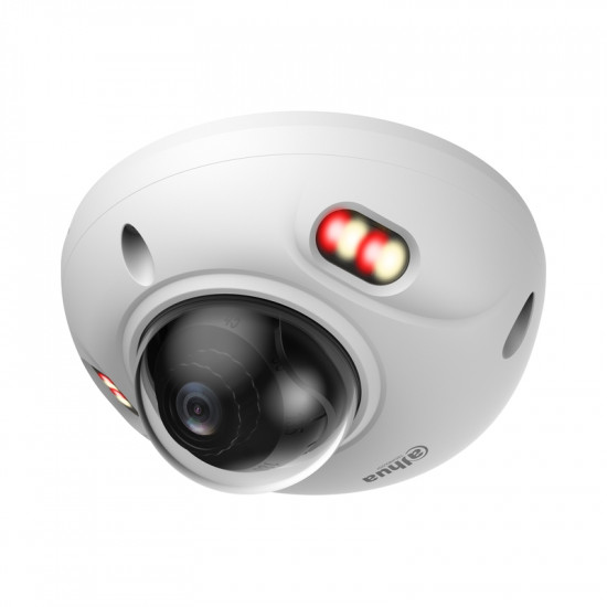 IP куполна камера 6MP 2.8 mm Dual Light 30m PFA136-V2 - DAHUA IPC-HDBW3649F-AS-IL-0280B